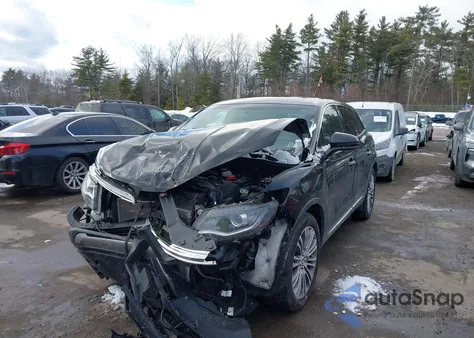 2017 Lincoln Mkx Reserve z USA, uszkodzony, nr VIN 2LMPJ8LR3HBL30441